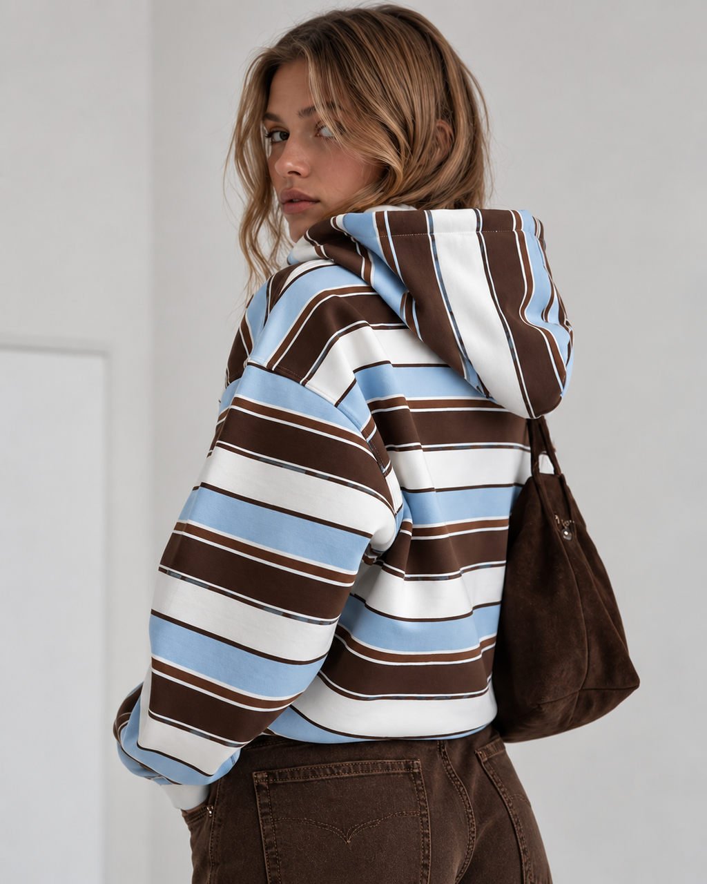 sudadera a rayas