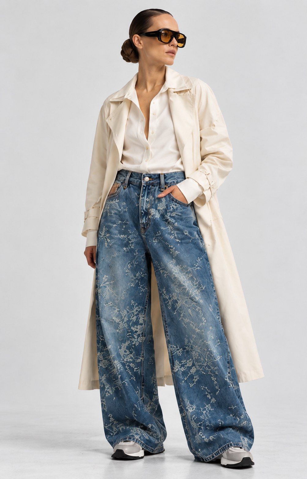 Pantalones flores