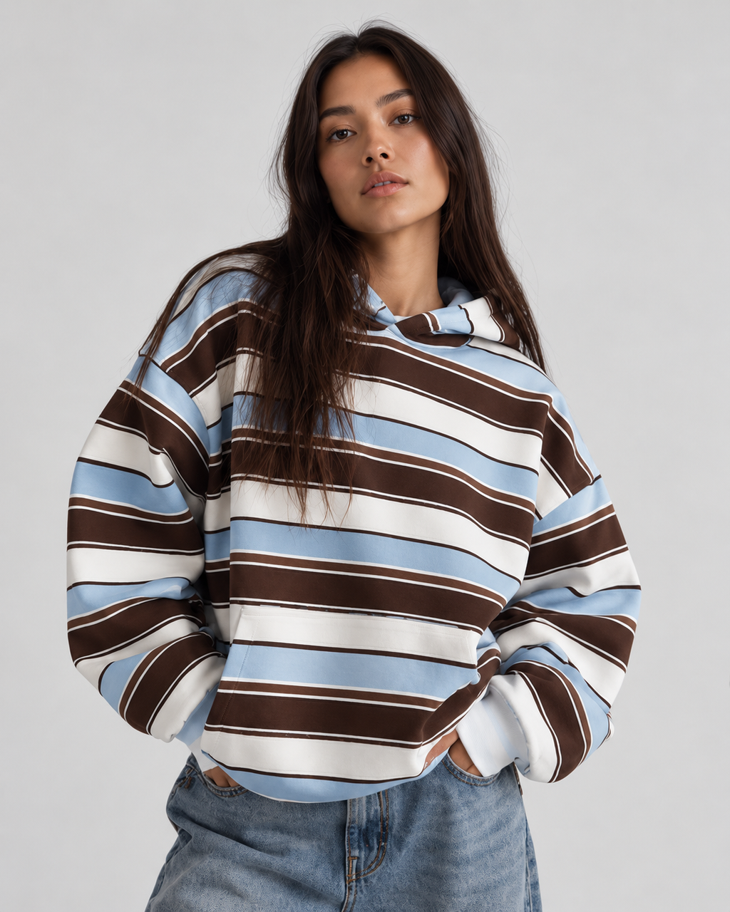 sudadera a rayas