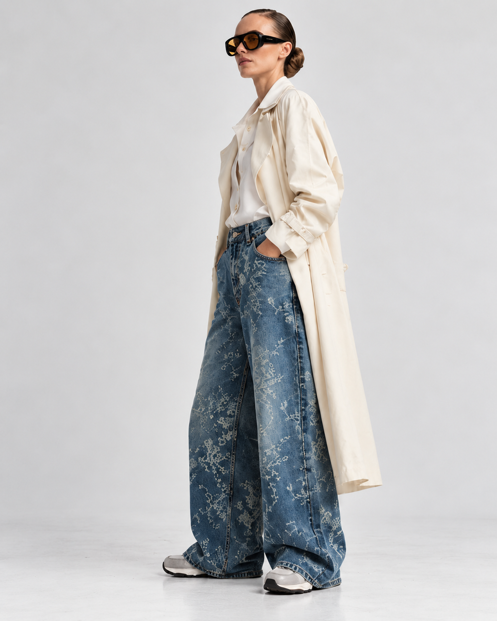 Pantalones flores
